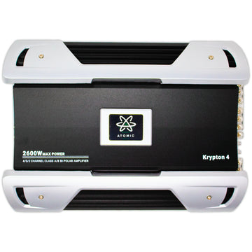 Amplificador 4 Canales Atomic Audio KRYPTON4 2600W Clase AB - Audioshop México lo mejor en Car Audio en México -  Atomic Audio